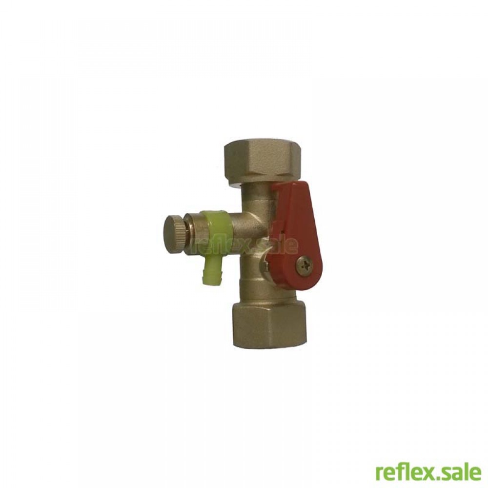 Cоединение быстроразборное Reflex SU R 3/4 с автоматическим запорным клапаном и сливом арт. 7613000